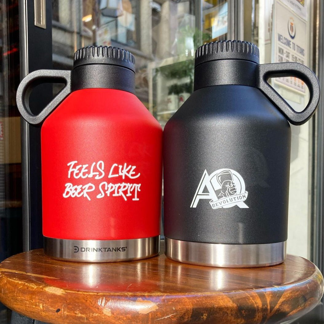 AQ GROWLER DrinkTanks Sessions 32オンス 断熱ステンレススチール